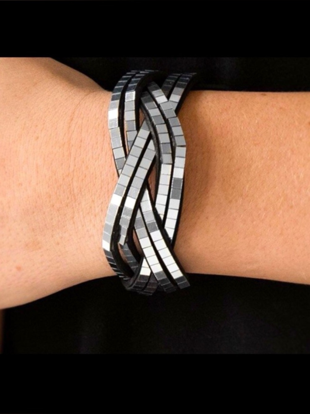 Looking For Trouble - Silver Bracelet